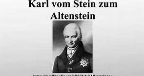 Karl vom Stein zum Altenstein