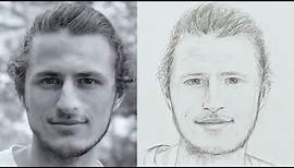 Gesichter (Porträts) Schritt für Schritt zeichnen lernen (absolute Anfänger im Porträtzeichnen)