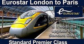 London to Paris with Eurostar in their Standard Premier class