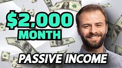 Passive Income: I made $2000 a month as a software engineer. Here's how!