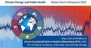 Robert Koch Colloquium 2022 - Arturo Casadevall, On microbial virulence, mammals and climate change.