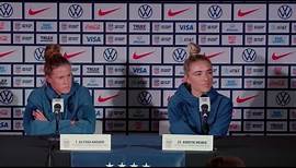 WORLD CUP TRAINING CAMP MEDIA AVAILABILITY: Kristie Mewis & Alyssa Naeher - July 17, 2023