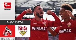 1. FC Köln - VfB Stuttgart 0-2 | Highlights | Matchday 6 – Bundesliga 2023/24
