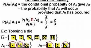 Probability & Statistics (25 of 62) Conditional Probability Explained