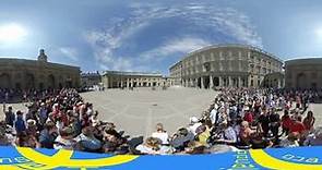 Cambio de Guardia en el Palacio Real de Estocolmo (Suecia) a 360º