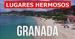Isla de Granada, Caribe | Playa, vacaciones, paisajes, mar, turismo | Vídeo 4k | Granada que visitar