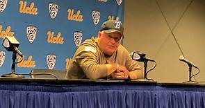 UCLA head coach Chip Kelly postgame after 17-7 loss to Arizona State 11/11