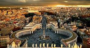 Vatican City +HD Drone Video