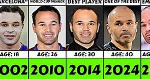 Andrés Iniesta From 2002 To 2024