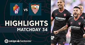 Resumen de Real Valladolid vs Sevilla FC (0-3)