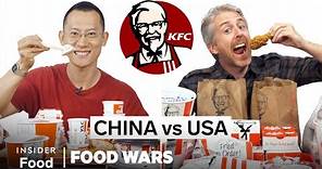 US vs China KFC | Food Wars | Insider Food