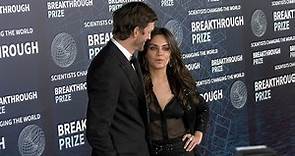 Ashton Kutcher and Mila Kunis 2023 Breakthrough Prize Awards Ceremony Red Carpet