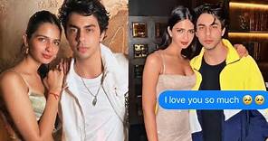 Aryan khan enjoying with his girlfriend, new girlfriend! Shahrukh son Aryan khan in love?