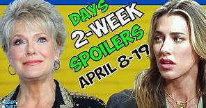 Days of our Lives 2-Week Spoilers April 8-19: Gloria Loring Back & Sloan’s Time is Up! #dool