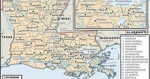 Louisiana County Maps: Interactive History & Complete List