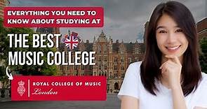 Royal College of Music Undergraduate Admission Procedures for International Students