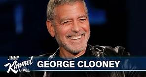 George Clooney on His Twins Speaking Italian, Quarantine Cooking & He Cuts His Hair with a Flowbee!