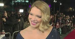Lea Seydoux talks going from Bond girl to family woman