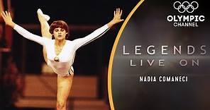 The Story of Nadia Comaneci, Gymnastics' Perfect 10 Icon | Legends Live On