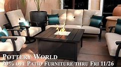 20% off Patio Furniture thru 11/26