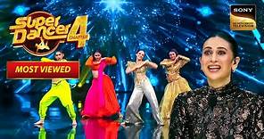 सारे Contestants ने मिलकर दिया Karisma Kapoor को Tribute | Super Dancer 4 | Most Viewed