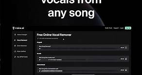 Free Online Vocal Remover with AI — Tutorial