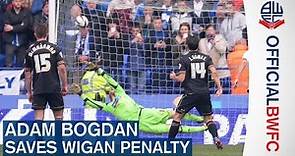 ADAM BOGDAN | Goalkeeper saves last-minute Wigan penalty