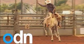 Rodeo school: How to ride a bucking bronco