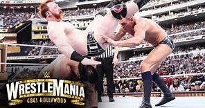 Gunther vs. McIntyre vs. Sheamus - Intercontinental Championship: WrestleMania 39 Sunday Highlights