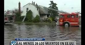 Visión 7: EEUU: Al menos 39 muertos por el huracán Sandy