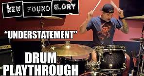 New Found Glory - Cyrus Bolooki Official - Drum Playthrough - "Understatement" - 7-27-2023