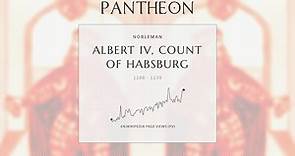 Albert IV, Count of Habsburg Biography - Progenitor of the House of Habsburg