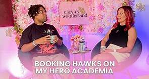 Zeno Robinson Booking Hawks on My Hero Academia