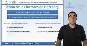 Teoría de los factores Herzberg