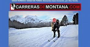 Iniciación Esquí Nórdico, Esquí de fondo: Materiales básicos por Alex Varela desde Pirineos.