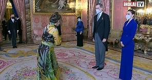 La reina de España vuelve a vestirse de gala en 2021 | ¡HOLA! TV