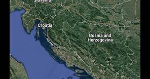 Naming 50 biggest cities of Bosnia and Herzegovina and Croatia