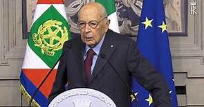 Presidente Emerito della Repubblica: Sen. Dott. Giorgio Napolitano