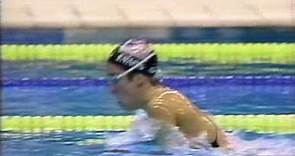 June 22, 1988 - American Janet Evans Takes Olympic Gold Medal in 400m Individual Medley