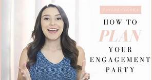 How to Plan an Engagement Party