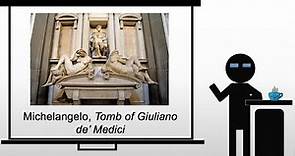 Michelangelo Tomb of Giuliano de’ Medici