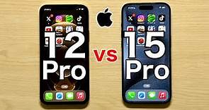 iPhone 12 Pro vs iPhone 15 Pro 実機スピードテスト その実力差は。バッテリーの解説も。3世代差とはどのようなものか?!(SpeedTest)