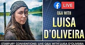 Live Q&A with Luisa D'Oliveira