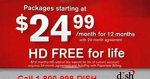 DISH Network 5 Packages Under $50
