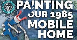 PAINTING A MOBILE HOME | Tips & Advice We Learned!
