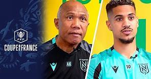 "Nantes a une carte à jouer" Kombouaré et Blas avant la finale | Coupe de France 2021-2022
