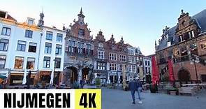 NIJMEGEN, NETHERLANDS 🇳🇱 [4K] City Centre — Walking Tour