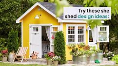 6 Ways to Deck Out Your She Shed for a Pretty Backyard Retreat