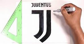 Dibuja el escudo oficial de la Juve / Juventus de Turín FC