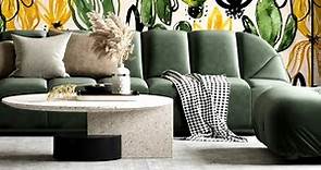 70 Green Living Room Decorating Ideas